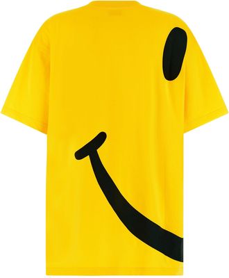 Moschino Womens Bicolor Cotton T-Shirt