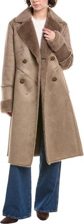 Via Spiga Waist Dart Coat