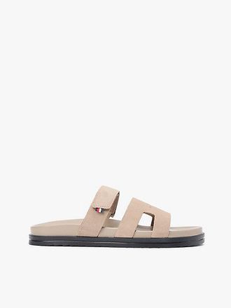 Tommy Hilfiger Premium Suede Cutout Sandals