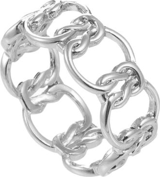 Hollywood Sensation Love Knot Ring Commitment Ring in Silver at Nordstrom, Size 8