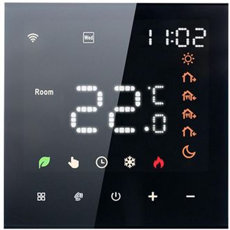 OEM Termostato Inteligente Tuya Wifi, Control Por Voz, Pantalla T&aacute;ctil Lcd Digital De 3 A, Controlador De Temperatura Para Calefacci&oacute;n De S&oacute;tano, Calentad