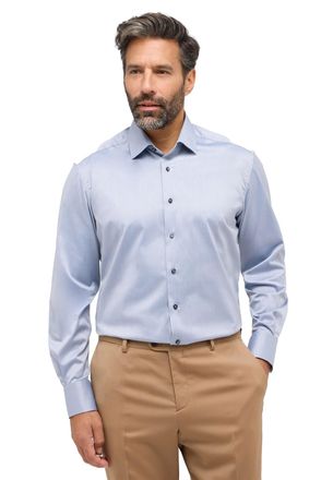 Eterna overhemd Eterna Luxury blauw Comfort Fit