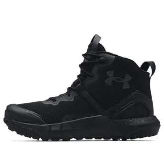 Under Armour Micro G Valsetz Zip Mid Tactical Boots Black Jet Grey 3023747-001