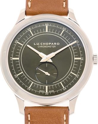Chopard L.U.C XPS Automatic Chronometer Green Dial Mens Watch 168629 3001