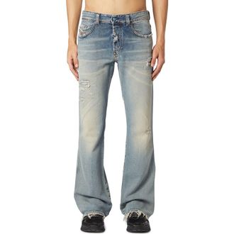 Diesel 1998 D-Buck Bootcut Jeans in Denim at Nordstrom, Size 34