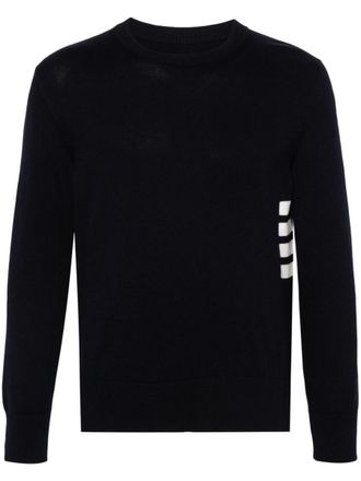 Thom Browne 4Bar Cotton Sweater