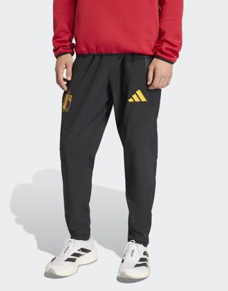 adidas Belgium Tiro - Pantaloni da viaggio neri-Nero
