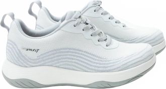 Alegria Womens In8 Comfort Lace Up Sneakers In White