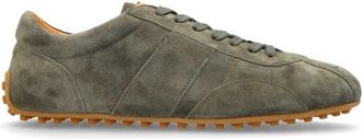 Tod's T-Marathon Suede Sneakers - Heren - Sneakers - Groen - 43 1/2 EU - Leer - Schoenen