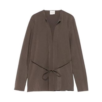 Alysi Mujer, Chaquetas, Marrón, Talla: XS