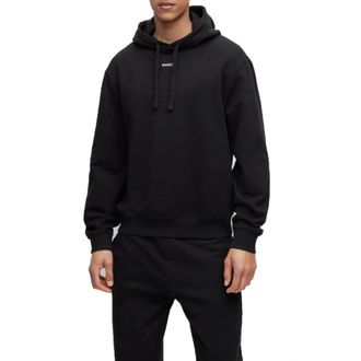 HUGO BOSS Hombre, Sudaderas, Negro, Talla: XS