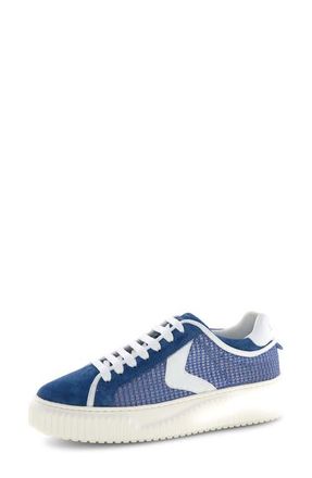 Voile Blanche Herika Mesh Sneaker in Blue at Nordstrom, Size 12Us