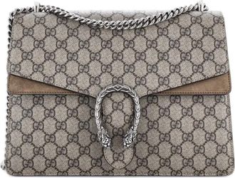 Gucci Dionysus Bag GG gecoat canvas medium schoudertas - Bruin