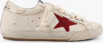Golden Goose Sneakers Super star in pelle con iconico logo laterale - GOLDEN GOOSE DELUXE BRAND - gender_Man