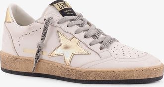 Golden Goose Womens Leather Sneakers Ball Star White Trainers