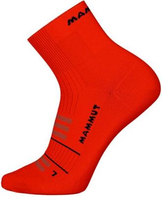 Mammut Trail Running Targeted Cushion Quarter Laufsocken - Unisex | rot