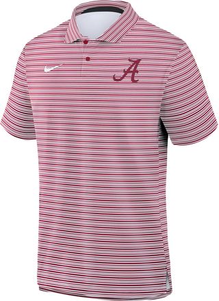 Nike Alabama Primetime Nike Mens Dri-FIT College Polo in Red | 00HT99MIABN-FXT