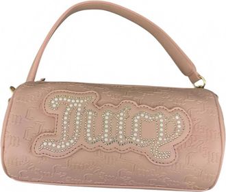 Juicy Couture Womens String Of Pearls Shoulder Bag In Pink