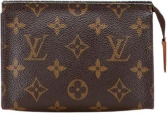 Louis Vuitton Pre-owned Clutches, female, Brown, Size: ONE SIZE Pre-owned Fabric Clutch