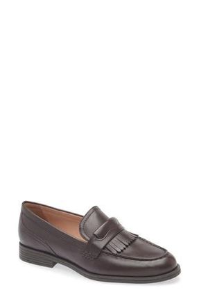 Cole Haan Stassi Kiltie Loafer in Ch Madiera Brown Leather at Nordstrom Rack, Size 5.5