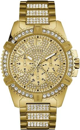 Guess Frontier W0799G2 Horloge - Heren - Horloges - Geel - ONE Size - Accessoires