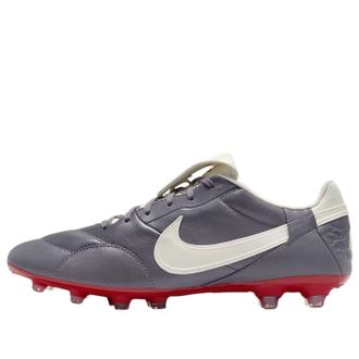 Nike Premier 3 FG Light Graphite Varsity Red HM0265-003
