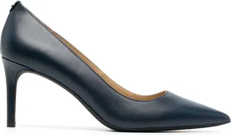 Michael Michael Kors Alina Flex leather pumps - women - Leather - 9.5 - Blue
