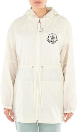 Moncler Adjustable Hood Raincoat, Brand Size 4 (X-Large)