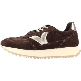 Victoria Dames, Schoenen, Bruin, Maat: 39 EU Su&egrave;de