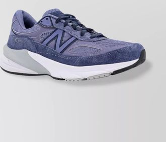 New Balance suede and nylon low-top sneakers