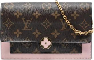 Louis Vuitton Pre-owned Cross Body Bags, female, Brown, Size: ONE SIZE Pre-owned Vintage Fabric Crossbody Bag