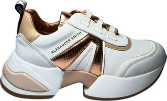 Alexander Smith sneaker Pelle - Dames - Sneakers - Wit - 41 EU - Leer - Schoenen