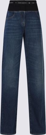 Elisabetta Franchi Jeans Blue/Nero-Donna