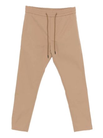 Dondup drawstring trousers - men - Polyester/Elastomultiester/Cotton - 30 - Brown