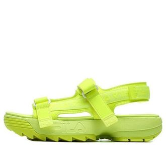 Fila (WMNS) FILA Disruptor Sports Sandals GS Yellow F12W114538FYE