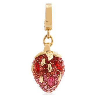 Swarovski Strawberry Crstal Charm