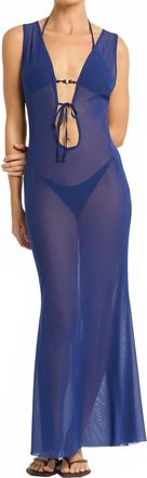 Bond-Eye Harper Maxi Dress In Midnight Mesh