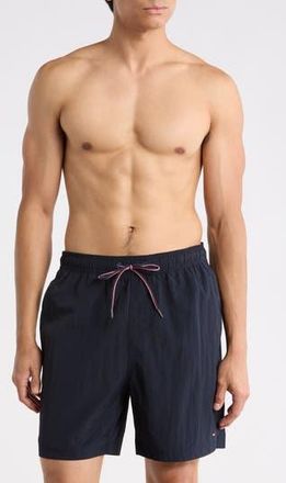 Tommy Hilfiger The Tommy Swim Trunks in Sky Captain at Nordstrom Rack, Size Xx-Large