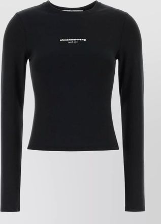 Alexander Wang cotton long-sleeve slim-fit t-shirt