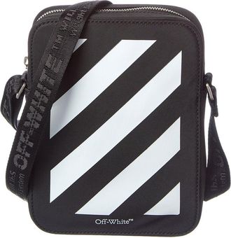 Off-white North/South Flight Multi Pocket Crossbody
