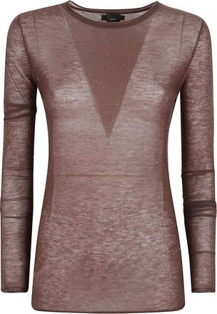 Pinko Mujer, Jerseys, Marrón, Talla: M