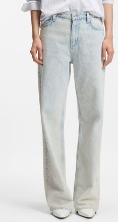 BOSS Crossroad Boyfriend 0.2 Jeans in Light Blue at Nordstrom, Size 3130