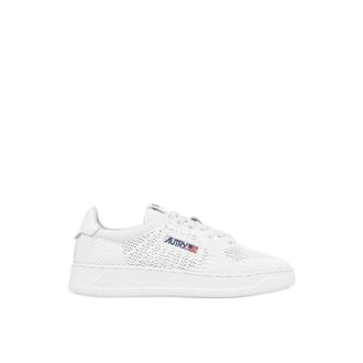 Autry White Knit Trainers - female - Autry - Sneakers - White - 9 UK - Shoes