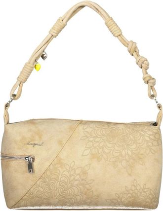 Desigual Sierra Huntington Bag - Dames - Schoudertassen - Beige - ONE Size - Tassen