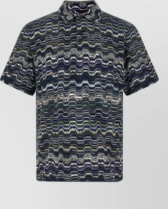 Missoni zigzag polo shirt