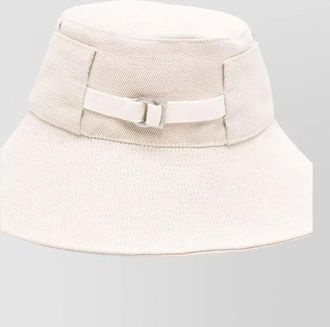 Jacquemus linen cotton bucket hat