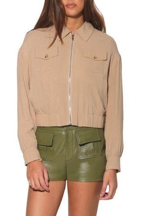 Walter Baker Charlize Jacket in Straw at Nordstrom Rack, Size X-Large