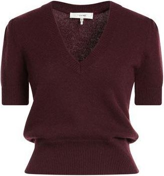 Frame Denim CASHMERE V NECK GATHER SWTR