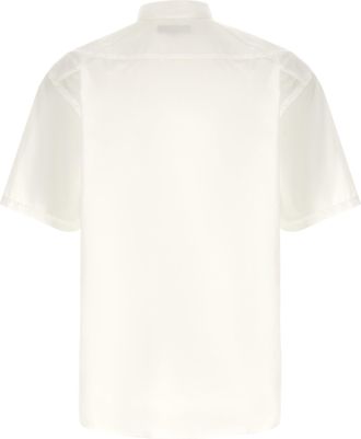 Comme Des Gar&ccedil;ons Mens White Cotton Blouse
