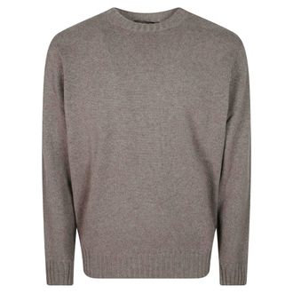 FILIPPO DE LAURENTIIS Gc3Ml Wc7R Crewneck Sweater - Heren - Truien - Beige - Maat: M Wol